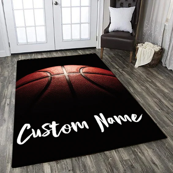 Personalized Basketball Rug|R46