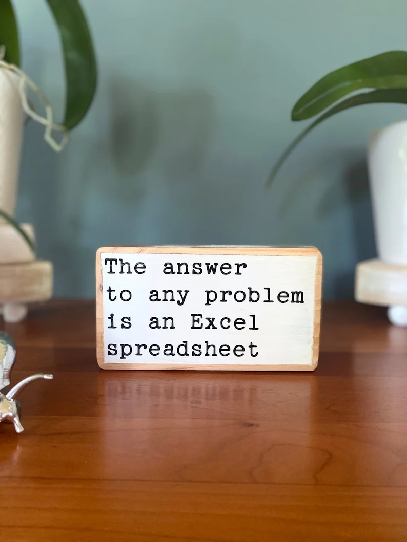 Last Day 70% OFF--The answer to any problem is an Excel spreadsheet
