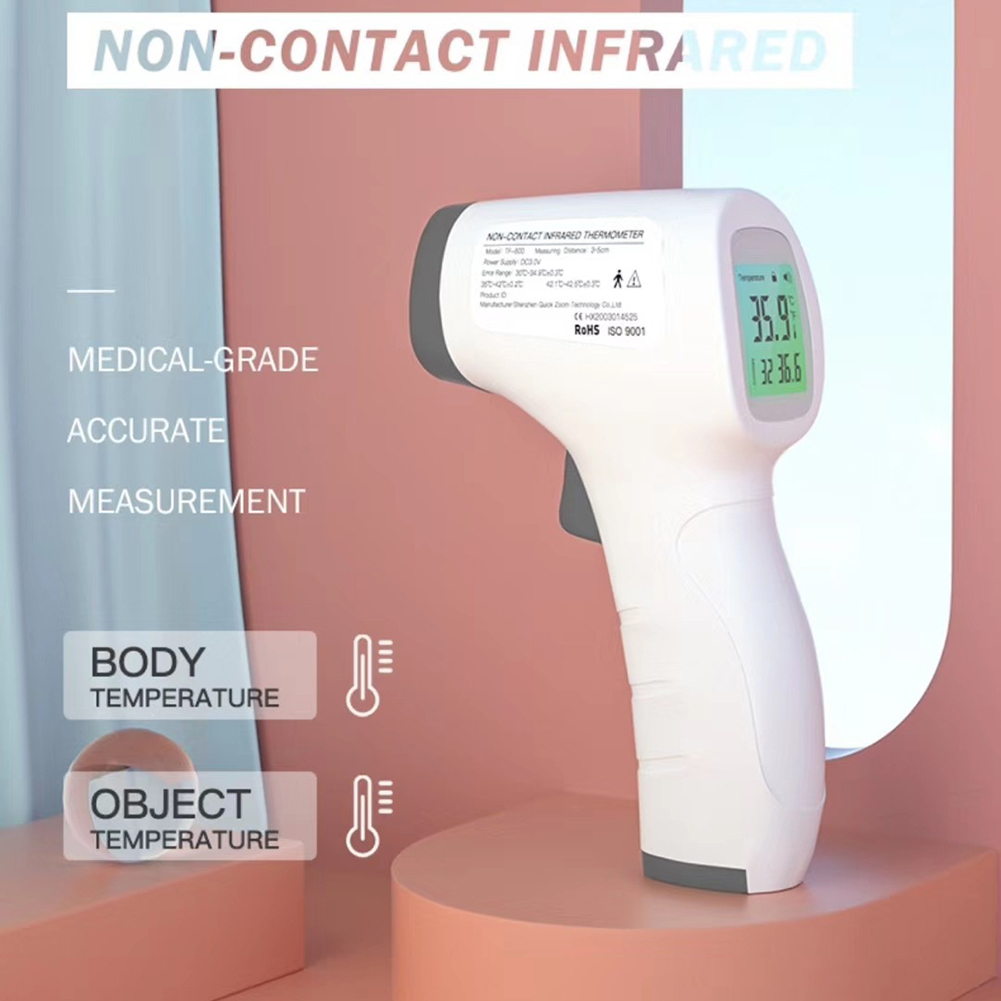 Handheld Non-contact Infrared Forehead Thermometer Body Temperature Measure, 501 Original
Handheld Non-contact Infrared Forehead Thermometer Body Temperature Measure, 501 Original