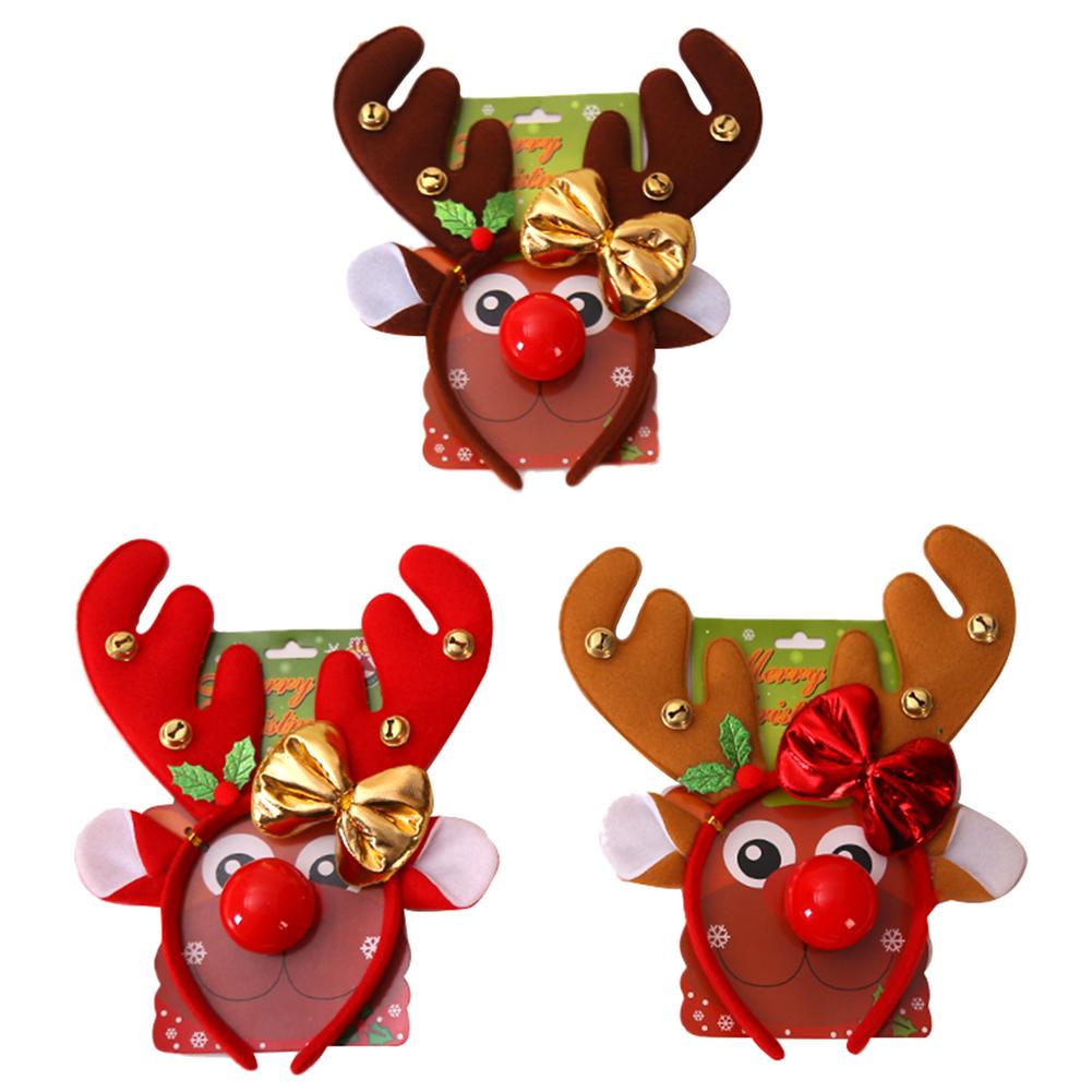 Cute Antler Elk Hair Hoop Headband Red Nose for Xmas Kid Costume Party Prop, Head hoop-a, 501 Original
Cute Antler Elk Hair Hoop Headband Red Nose for Xmas Kid Costume Party Prop, Head hoop-a, 501 Original