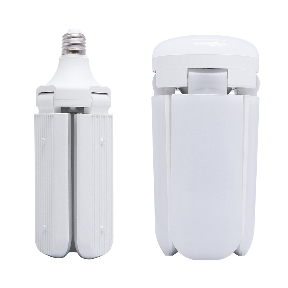 E27 6000K 6000LM LED Garage Ceiling Light Fixture Deformable Work Shop Lamp, 4 leaf 6000k, 501 Original
E27 6000K 6000LM LED Garage Ceiling Light Fixture Deformable Work Shop Lamp, 4 leaf 6000k, 501 Original