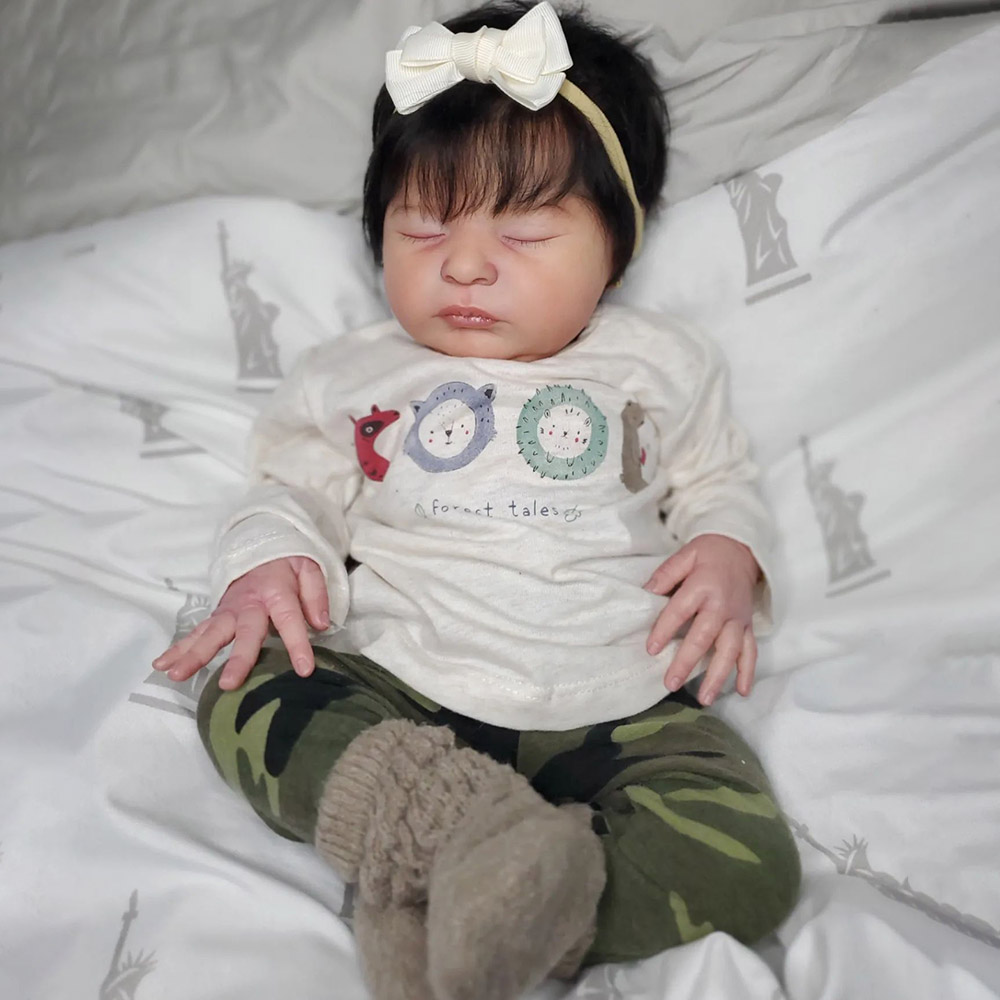 20 Inch Sandra Lifelike Sleeping Reborn Doll Girls - Peaches main image 0