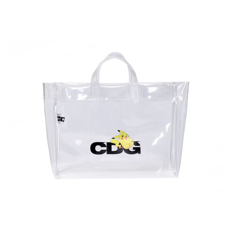 Cdg transparent online tote