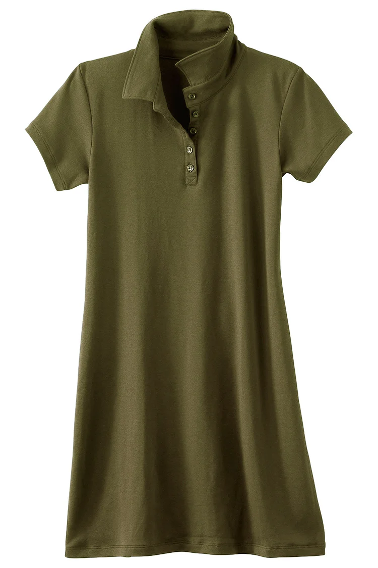 Women's 100% Organic Cotton Polo Dress (Discontinued Style)