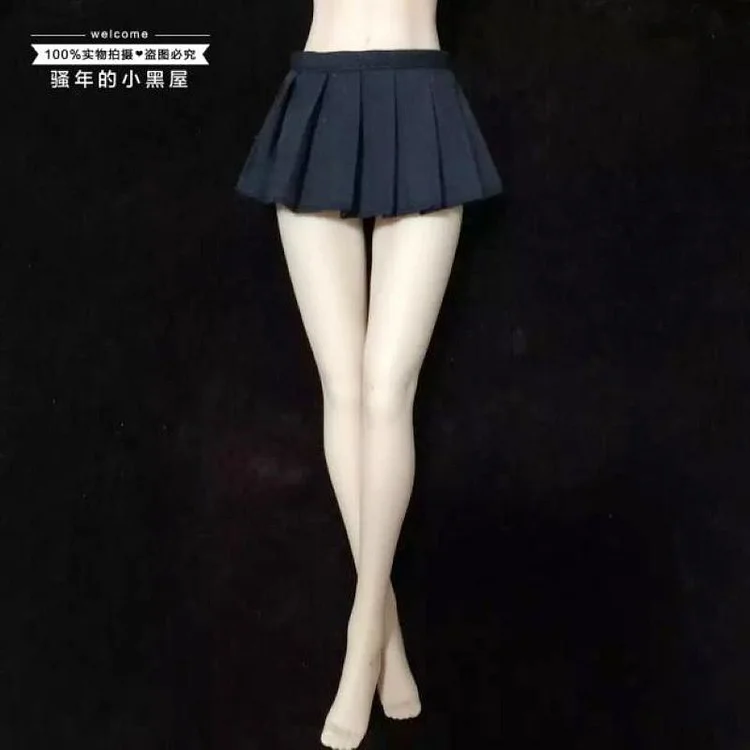 1/6 Female Student Skirt Short Skirt Pleated Skirt for 12" PH/LD/UD Action Figure-aliexpress