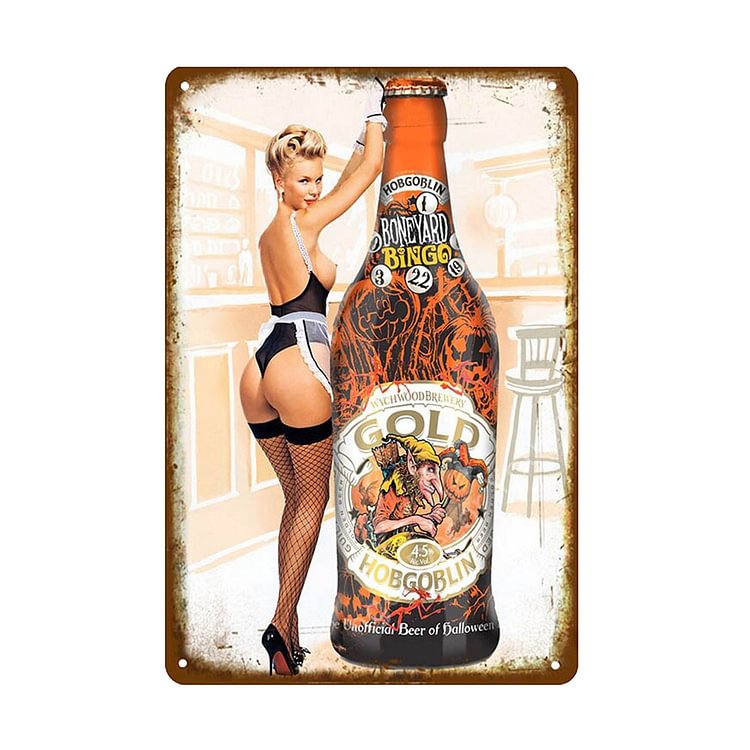 Pin Up Girl - Vintage Tin Signs/Wooden Signs - 20*30cm/30*40cm