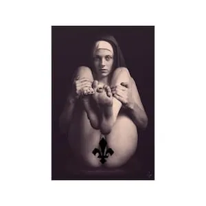 pornhint Pornhint Mature! Erotic poster of nun fetish, Naughty nude Nun photo, Foot fetish art, Sexy feet and toes
