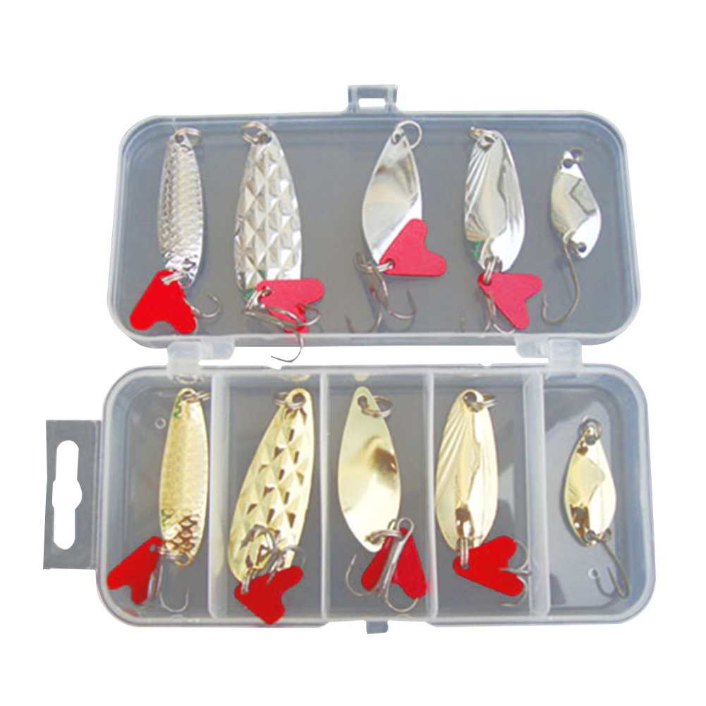 10pcs Fake Sequin Fishing Lure Bait Kit Artificial Bionic Fishing Crankbait, 501 Original
10pcs Fake Sequin Fishing Lure Bait Kit Artificial Bionic Fishing Crankbait, 501 Original