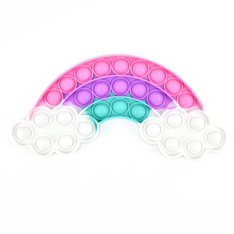 Rainbow Cloud Push Bubble Sensory Toys Portable Anti-stress Squeeze Toys, 501 Original
Rainbow Cloud Push Bubble Sensory Toys Portable Anti-stress Squeeze Toys, 501 Original
