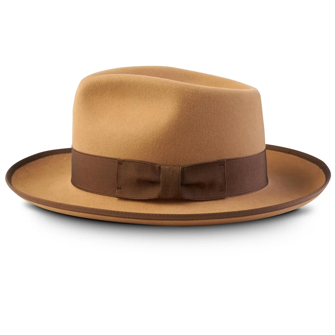 The Fox Fedora-Sunset Orange[Fast shipping and box packing]