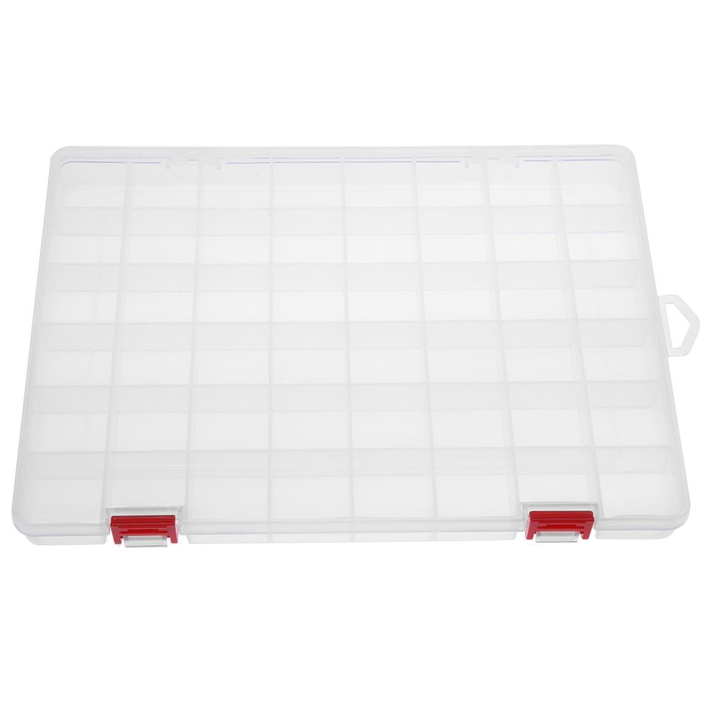 48-Compartment Transparent PP Plastic Fishing Lure Storage Box Container, 501 Original
48-Compartment Transparent PP Plastic Fishing Lure Storage Box Container, 501 Original