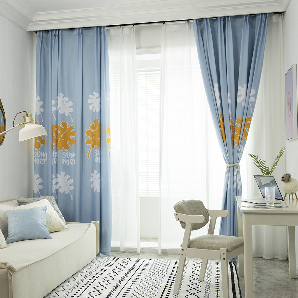 Sanding Blackout Curtains Blind Panel Fabric Shading Drapes (Leaf 1x2.5m, 501 Original
Sanding Blackout Curtains Blind Panel Fabric Shading Drapes (Leaf 1x2.5m, 501 Original