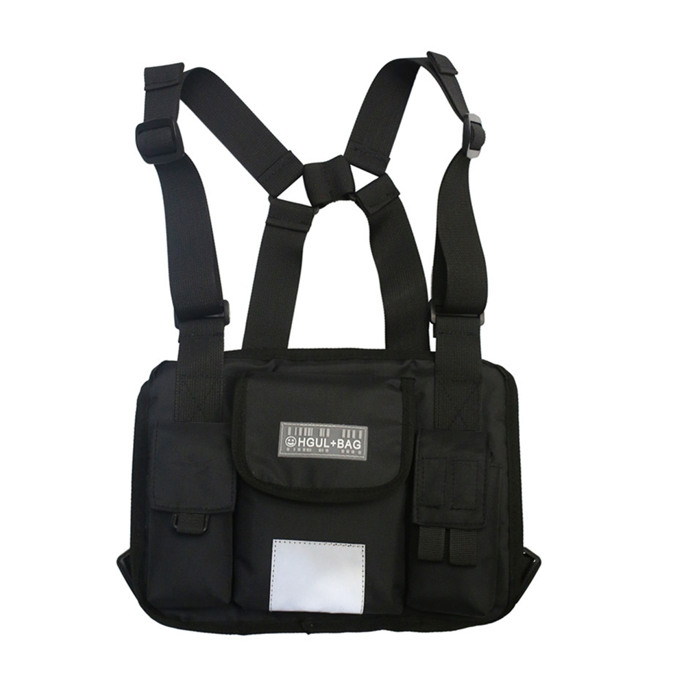 Vest Chest Shoulder Bag Solid Oxford Hip Hop Pack Streetwear, Orange, 501 Original
Vest Chest Shoulder Bag Solid Oxford Hip Hop Pack Streetwear, Orange, 501 Original