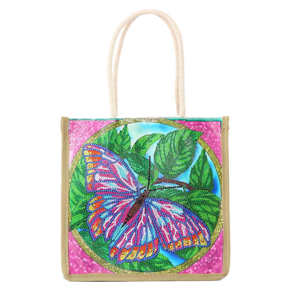 New DIY Diamond Painting HandBags Reusable Shopping Bags with