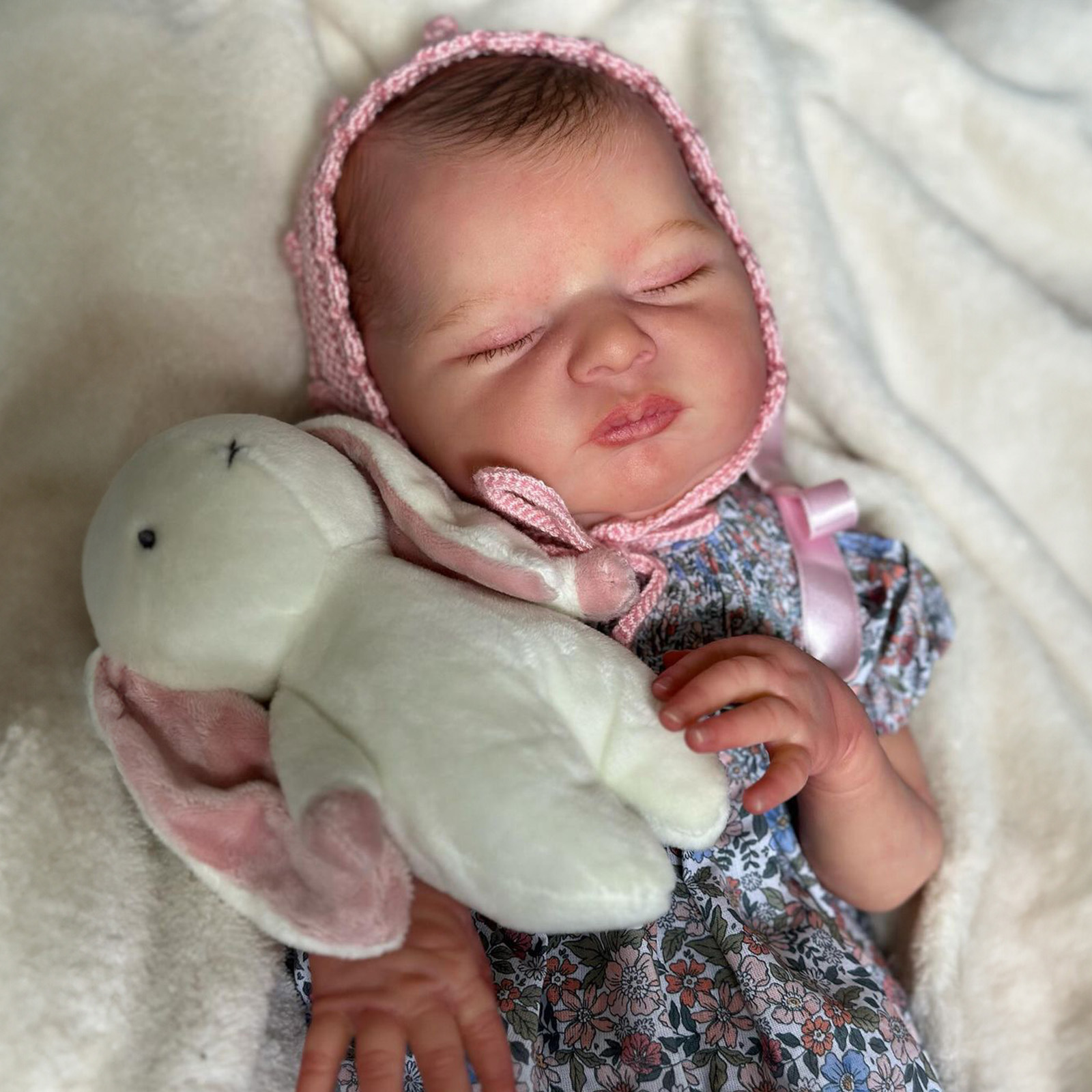 [New Series] 20" Lifelike Reborn Girl Baby Doll Named Adsila, Gifts For