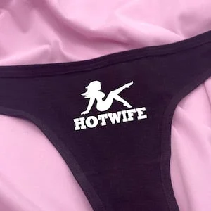 pornhint Pornhint Hotwife Thong Centerfold Parody Panties Swinger Underwear