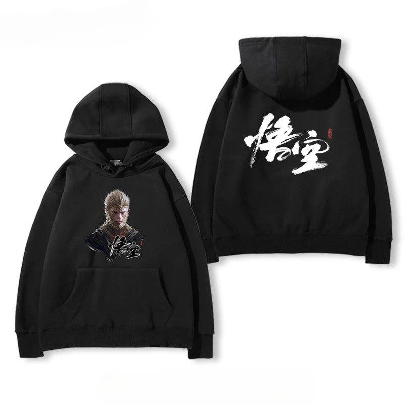 Maroon Warrior Shield Black Cotton Blend Unisex Hoodie