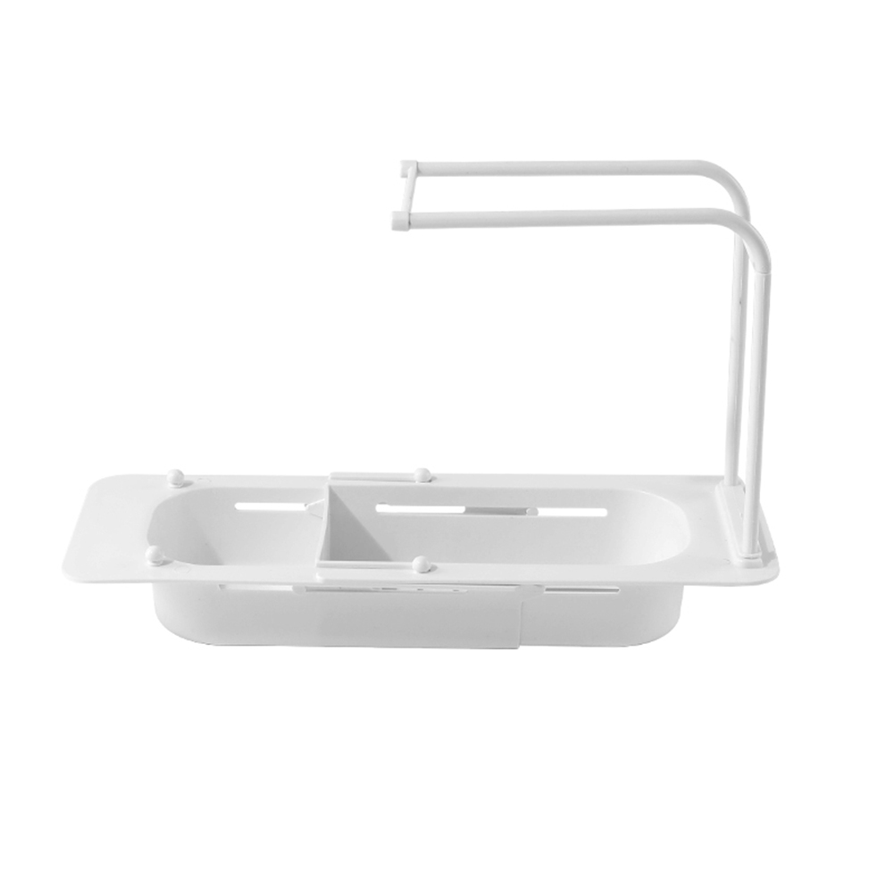 Telescopic Sink Rack Faucet Holder Soap Sponge Filter Storage Drying Shelf, 501 Original
Telescopic Sink Rack Faucet Holder Soap Sponge Filter Storage Drying Shelf, 501 Original