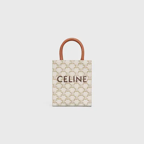 ミニ バーティカル トリオンフ キャンバス CELINE カバ / キャンバス