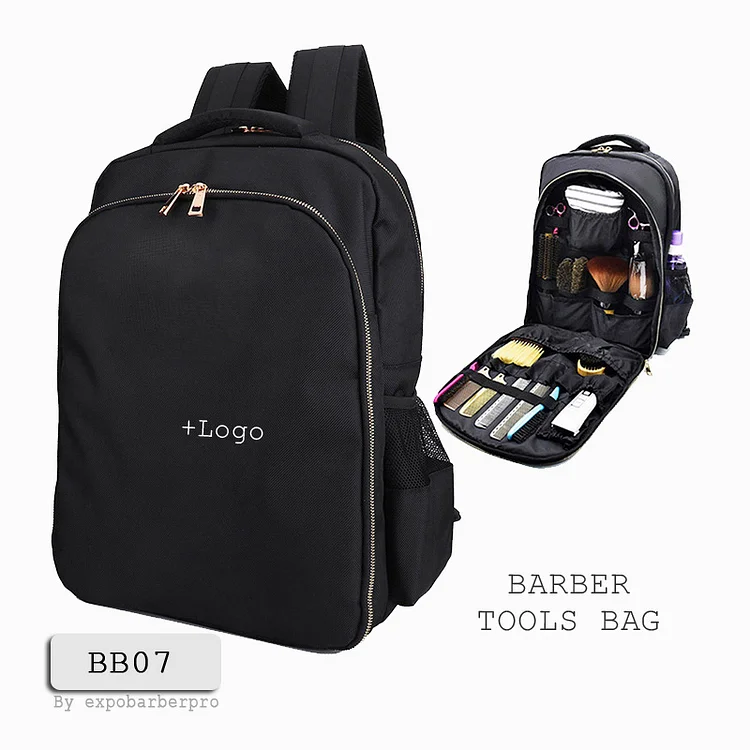 Barber Shop Haircut Tools Storage Custom Professional Fashion Hairdresse Portable  Hair Stylist Travel Backpack Tray Barber Bag/bb07