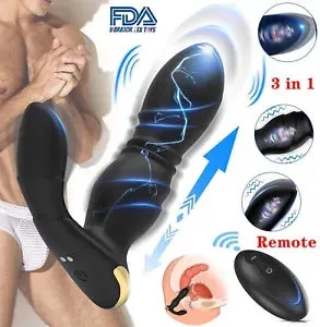pornhint Pornhint Thrusting Prostate Massager Anal Vibra