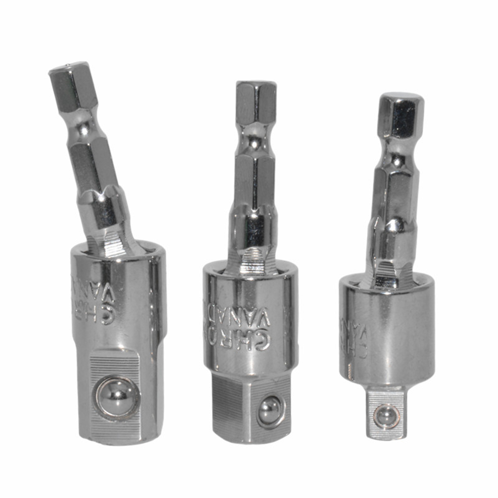 3Pcs Hex Shank To 1/4 3/8 1/2 Extension Drill Bits Bar Bit Socket Adapter, 501 Original
3Pcs Hex Shank To 1/4 3/8 1/2 Extension Drill Bits Bar Bit Socket Adapter, 501 Original