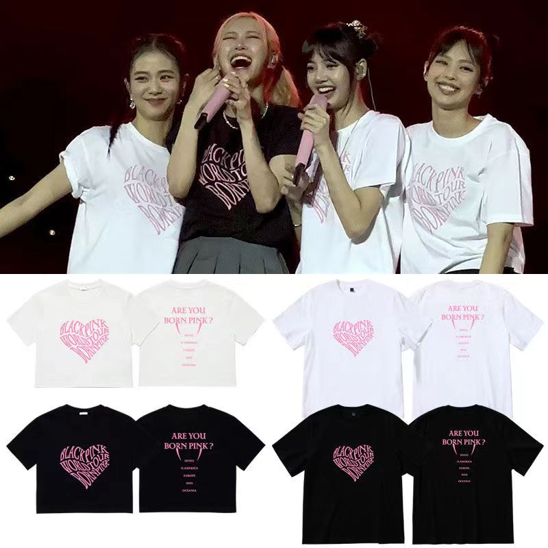 BLACKPINK 2023 Aisa World Tour Born Pink T-shirt