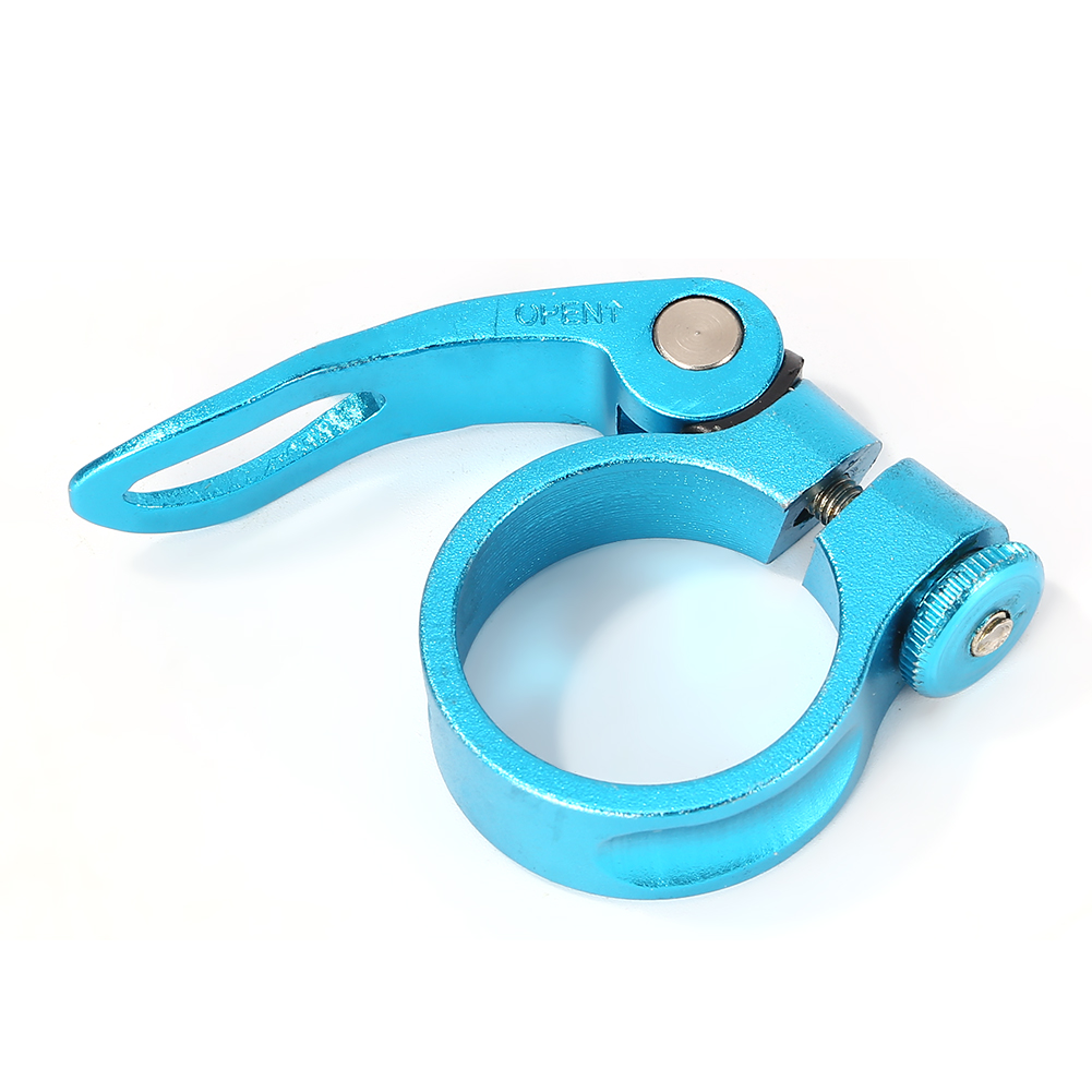 34.9mm Bike Ultralight Seat Post Clamp Bicycle Quick Release Seat Tube Clip, Blue, 501 Original
34.9mm Bike Ultralight Seat Post Clamp Bicycle Quick Release Seat Tube Clip, Blue, 501 Original