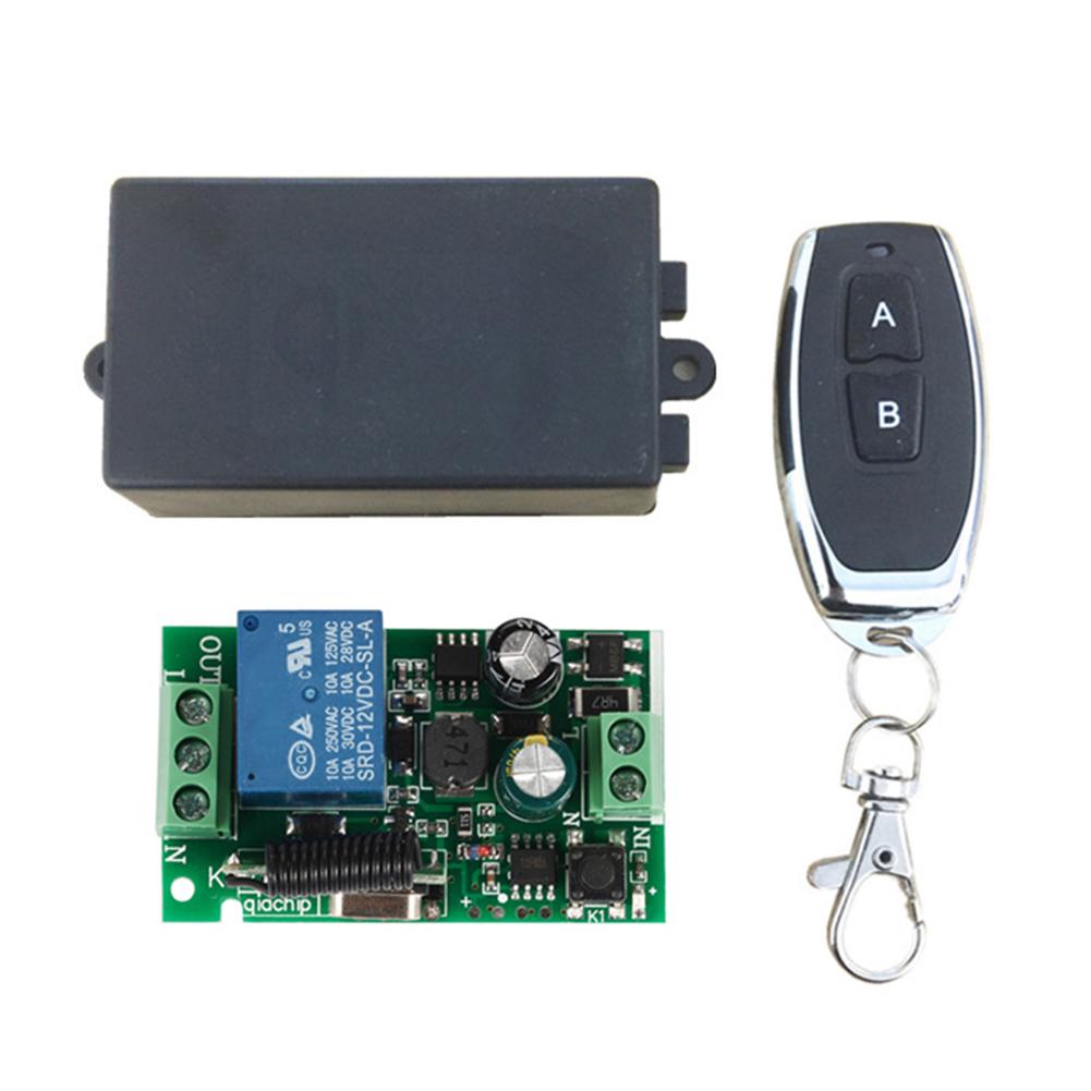 433Mhz Wireless Remote Control AC 85V 110V 220V 1CH Relay Receiver Module, 501 Original
433Mhz Wireless Remote Control AC 85V 110V 220V 1CH Relay Receiver Module, 501 Original