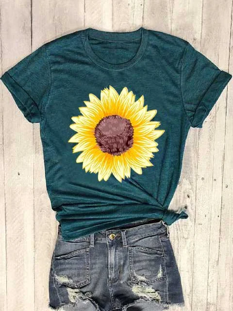 Bestdealfriday O Neck Cotton Blend Casual Shirts Tops