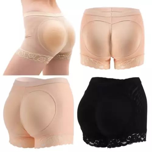 pornhint Pornhint US Women FAKE ASS Butt Lift and Hip Enhancer Booty Padded Underwear Pants Shaper New