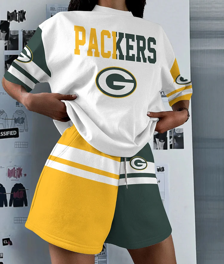 Green Bay Packers  Limited Edition Top And Shorts Two-Piece Suits