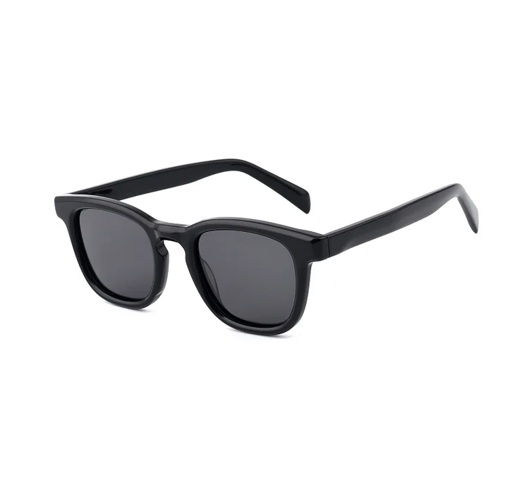 Acetate clear double color frame Sunglasses Fashion italian unisex New Top quality