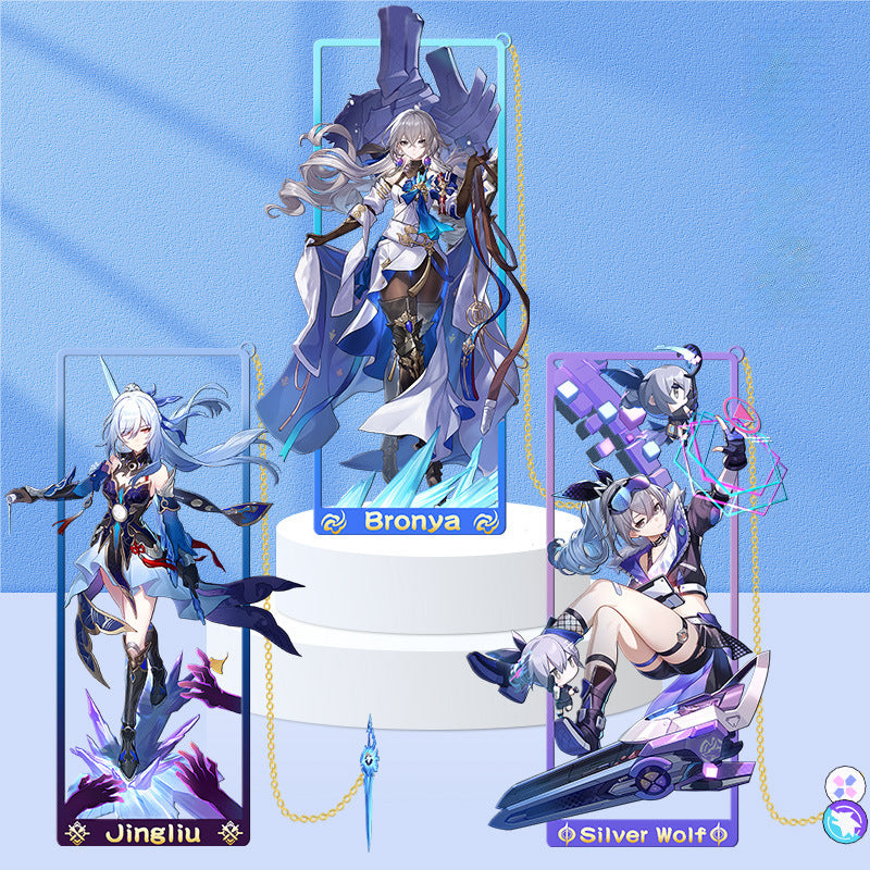 Azuiblc 崩壊スターレイル アナイクス 栞 9cm キャストリス
