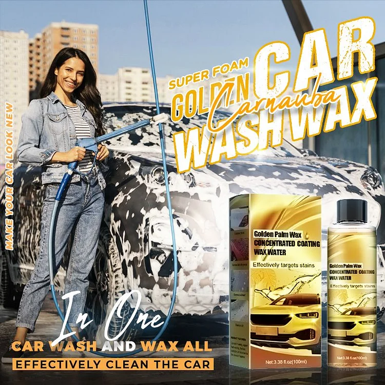（✨Car Essentials✨）Golden Carnauba Car Wash Wax