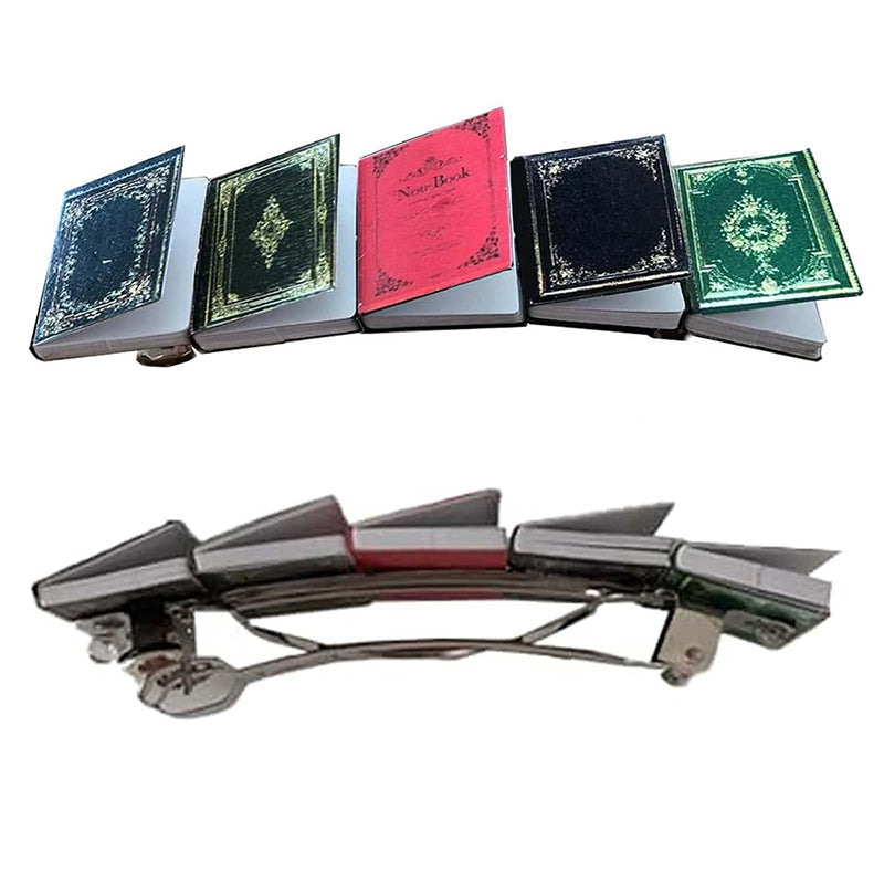 Miniature book hair clip barrette | 168DEAL