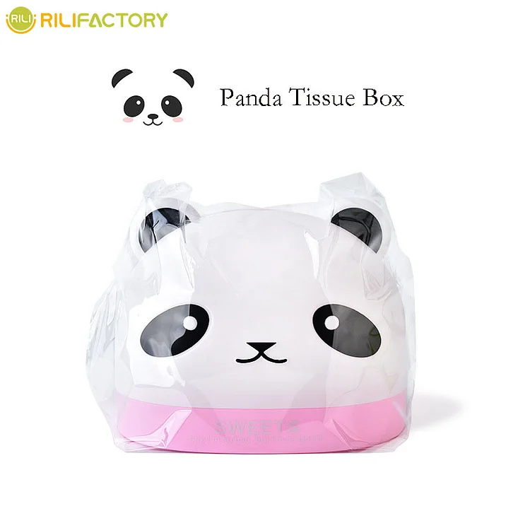 Panda Tissue Box Rilifactory