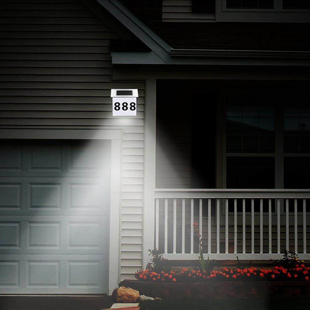LED Waterproof Number Doorplate Solar Lamp Outdoor House Indicating Lights, 501 Original
LED Waterproof Number Doorplate Solar Lamp Outdoor House Indicating Lights, 501 Original