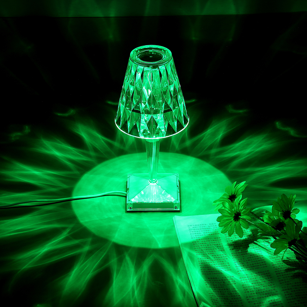 USB Acrylic Crystal Table Light Transparent Prism Night Lamp Bedside Decor, Cold white, 501 Original
USB Acrylic Crystal Table Light Transparent Prism Night Lamp Bedside Decor, Cold white, 501 Original