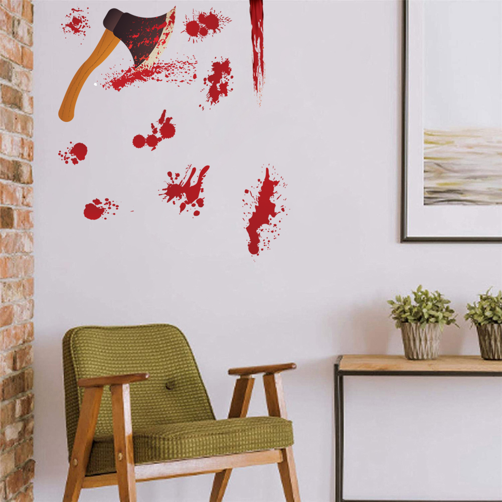 Halloween Plastic Wall Sticker Horror Bloody Paster Home Party Decoration, Zxw0005, 501 Original
Halloween Plastic Wall Sticker Horror Bloody Paster Home Party Decoration, Zxw0005, 501 Original