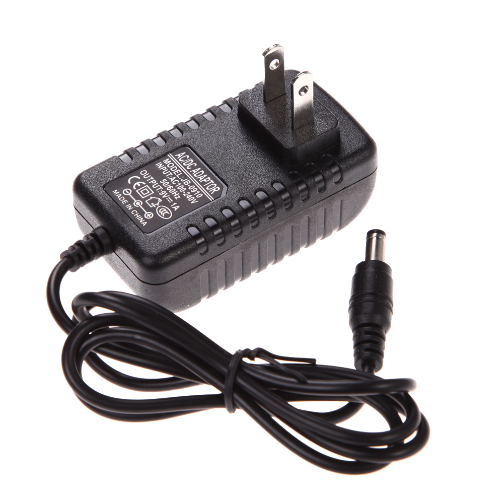AC 100-240V Converter Adapter DC 5.5 x 2.5MM 9V 1A 1000mA Charger US Plug, 501 Original
AC 100-240V Converter Adapter DC 5.5 x 2.5MM 9V 1A 1000mA Charger US Plug, 501 Original