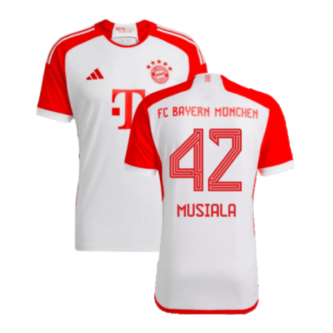 Bayern Munich Jamal Musiala Home Shirt Kit