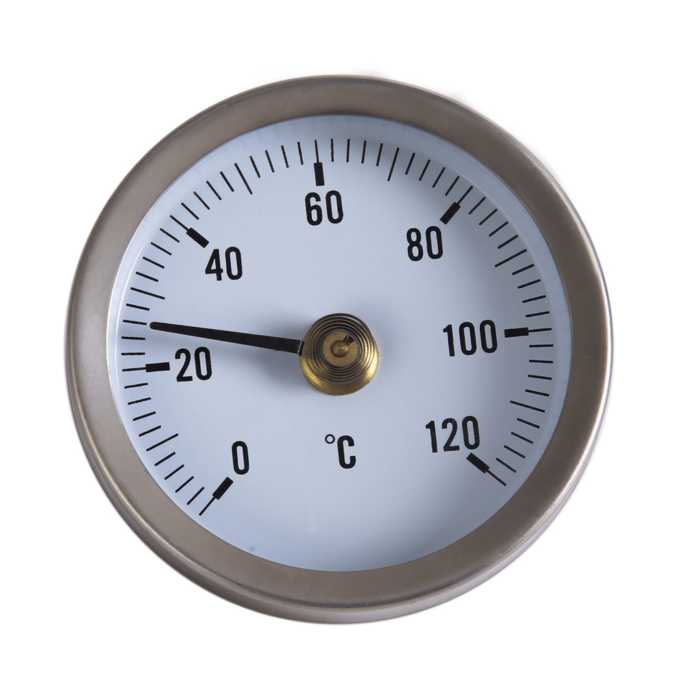 Pipe Thermometer Temperature Gauge W/ Clip-On Spring 0-120℃ 63Mm Dial Dia, 501 Original
Pipe Thermometer Temperature Gauge W/ Clip-On Spring 0-120℃ 63Mm Dial Dia, 501 Original
