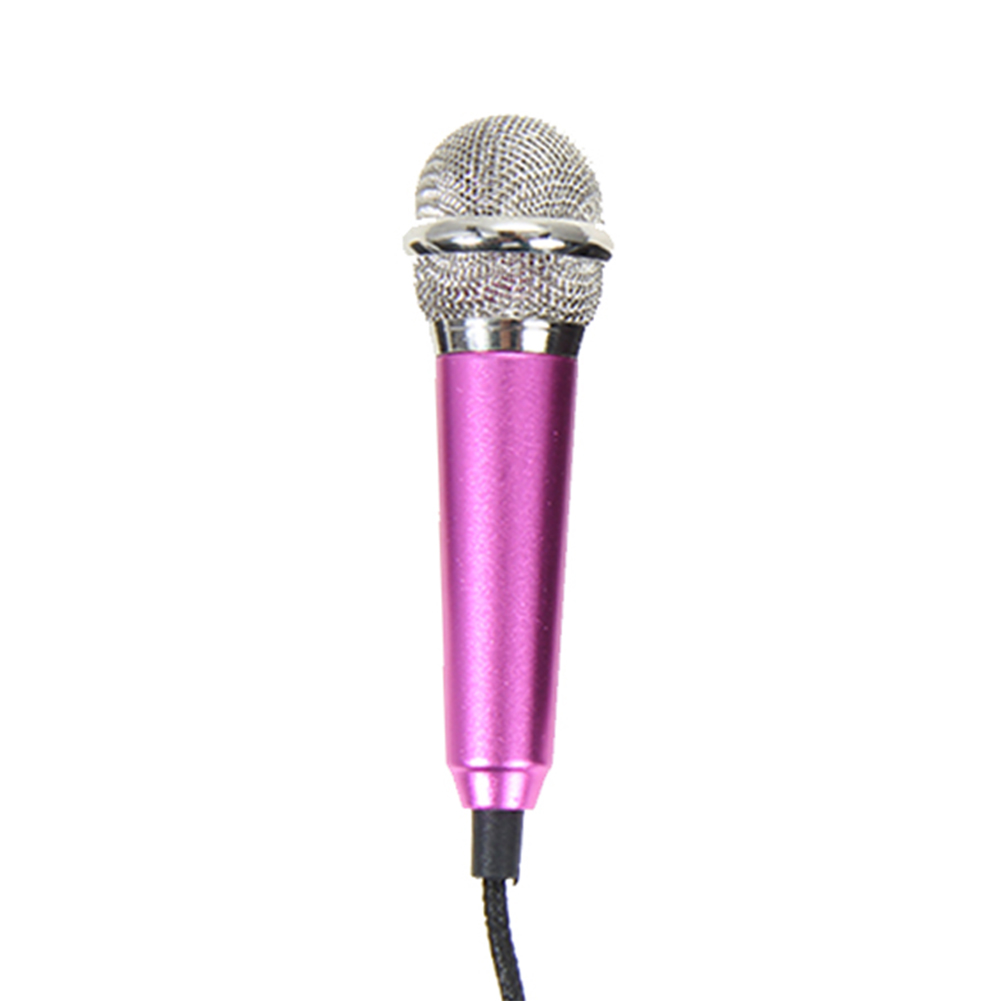 Mini Condenser Microphone with 3.5mm Plug Mobile Phone and Mic Stand, Rose red, 501 Original
Mini Condenser Microphone with 3.5mm Plug Mobile Phone and Mic Stand, Rose red, 501 Original