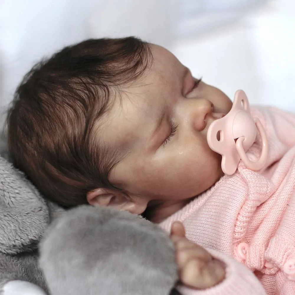 12'' Truly Look Real Sleeping Reborn Baby Doll Girl Oaklee with Beautiful Clothes, Best Gift for Children
