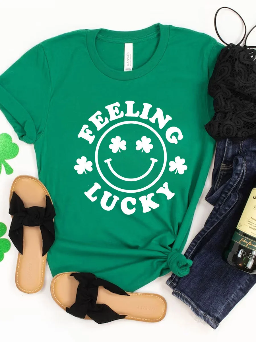 St Patricks Lucky Smile T-shirt