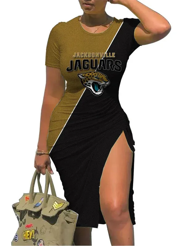 Jacksonville Jaguars
Women's Slit Bodycon Dress