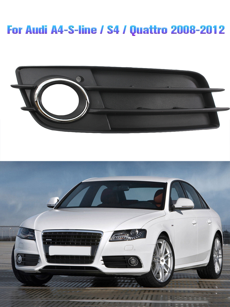 For Audi S4 A4-Sline B8 Car Front Bumper Trim Cover Fog Light Lamp Grille, 501 Original
For Audi S4 A4-Sline B8 Car Front Bumper Trim Cover Fog Light Lamp Grille, 501 Original