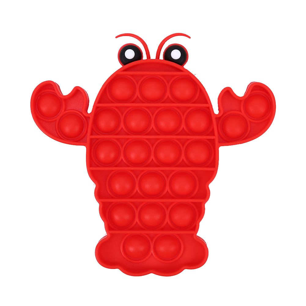 Lobster Silicone Push Bubble Sensory Fidget Toy Autism Stress Reliever Toys, 501 Original
Lobster Silicone Push Bubble Sensory Fidget Toy Autism Stress Reliever Toys, 501 Original