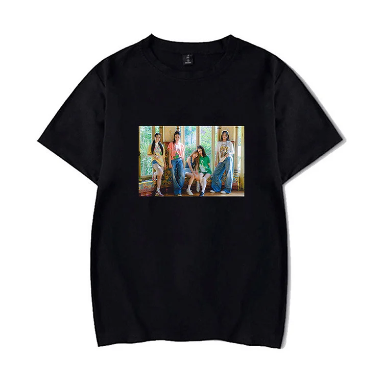New Jeans Attention Photo T-shirt